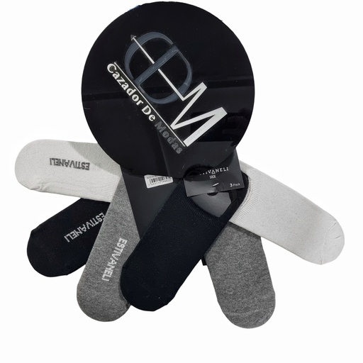 [MD27093] Medias estivaneli (pqt de 3) 27093