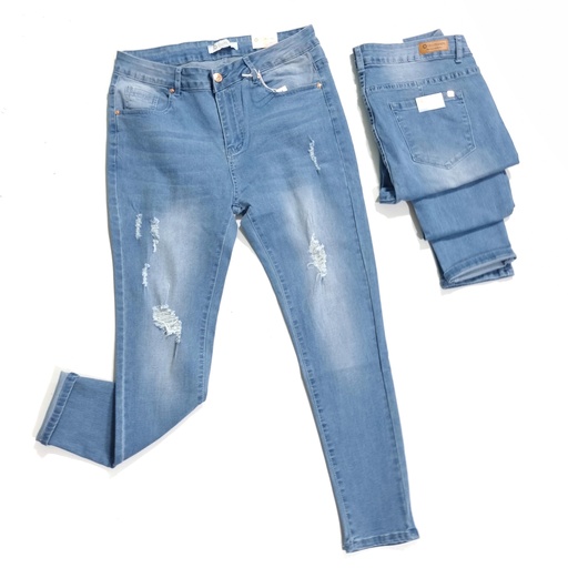 [JNDP22038C] Jeans dama plus chic royale 22038