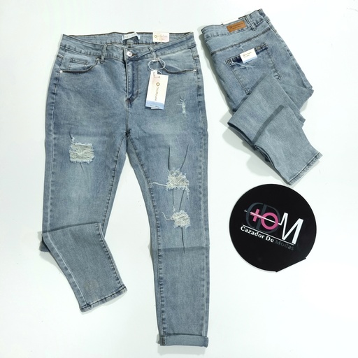 [JNDP22039C] Jeans dama plus chic royale 22039