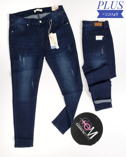 [JND22046C] Jeans dama plus chic royale 22046