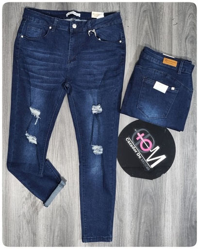 [JNDP22050C] Jeans dama plus chic royale 22050