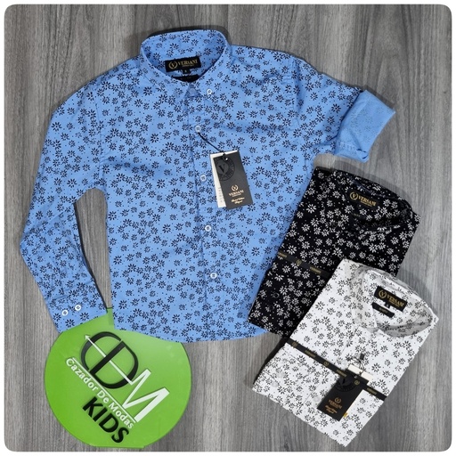 [CN22026] CAMISA VERSANI DE NIÑO 22026