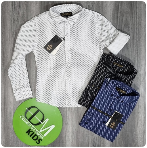 [CN22038V] CAMISA VERSANI DE NIÑO 22038