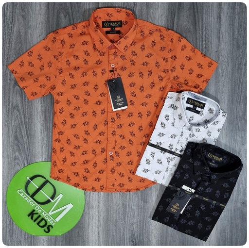 [CN22003V] CAMISA VERSANI DE NIÑO 22003