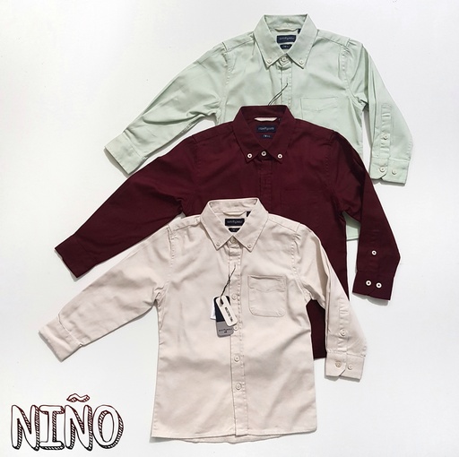 [CN29186] CAMISA ESTIVANELI DE NIÑO 29186